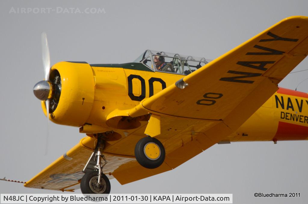 N48JC, North American AT-6G Texan Texan C/N 121-43192, On final to 17L.