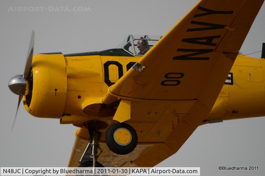 N48JC, North American AT-6G Texan Texan C/N 121-43192, On final to 17L.