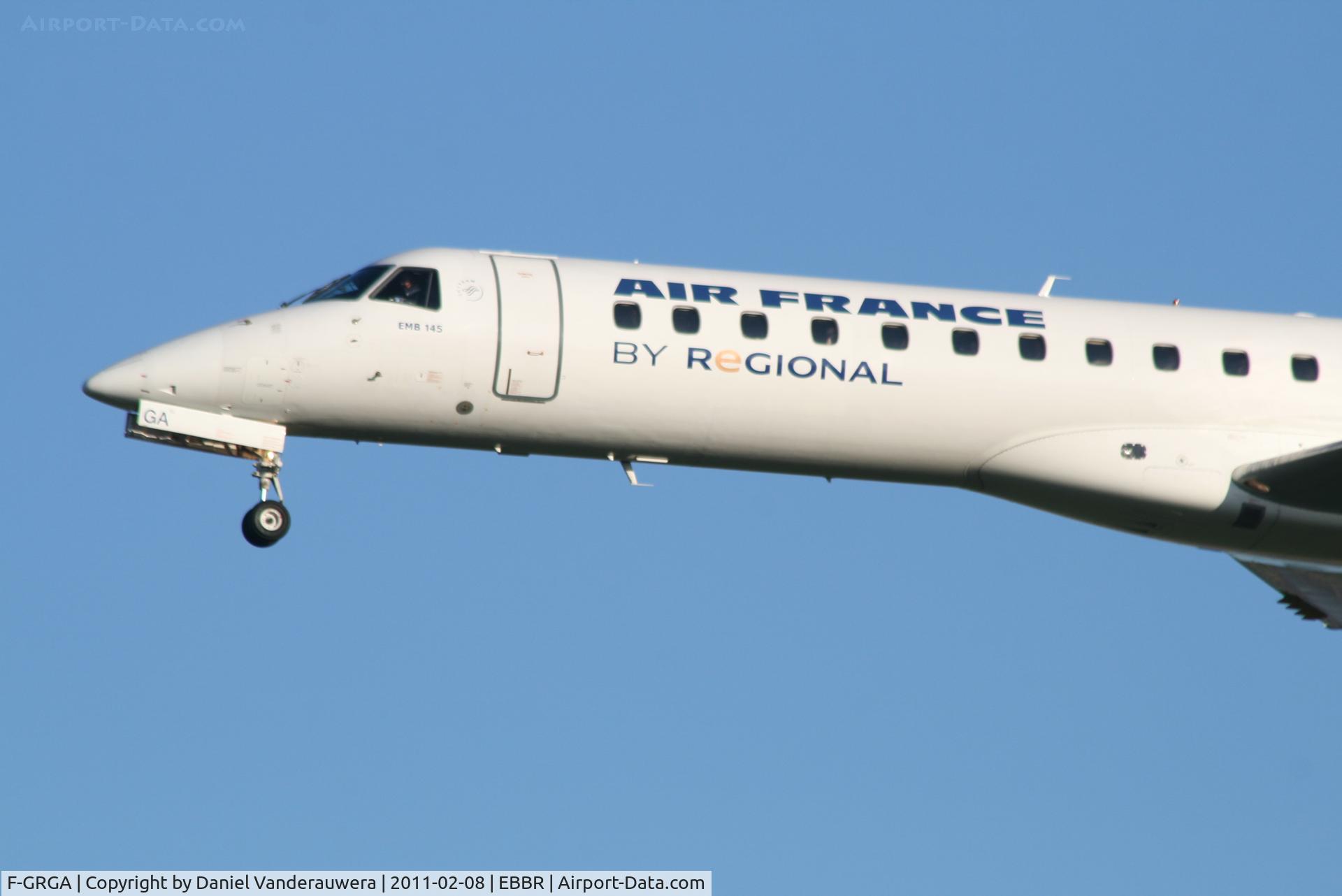 F-GRGA, 1997 Embraer EMB-145EU (ERJ-145EU) C/N 145008, Flight AF5402