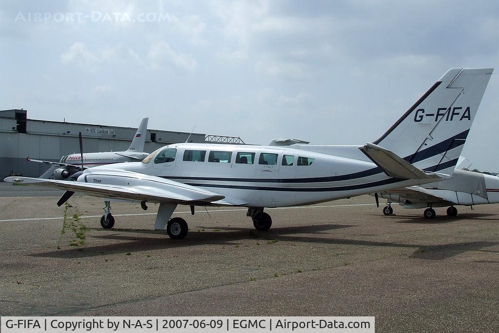 G-FIFA, 1980 Cessna 404 II Titan C/N 404-0644, Based at the time