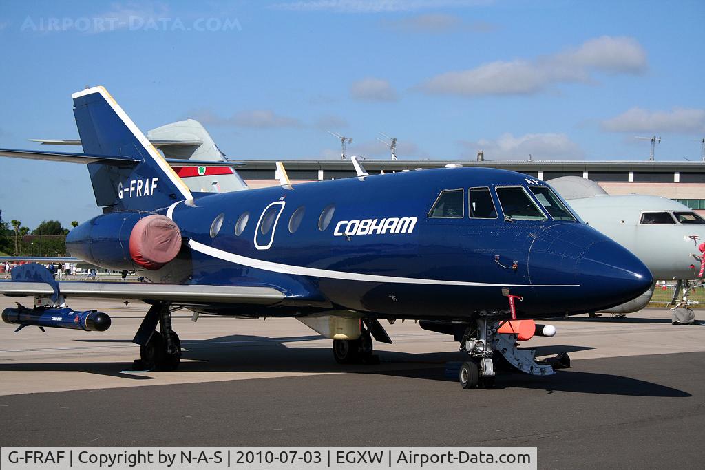 G-FRAF, 1974 Dassault Falcon (Mystere) 20E C/N 295, Static