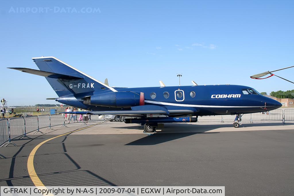 G-FRAK, 1969 Dassault Falcon 20D C/N 213, Static