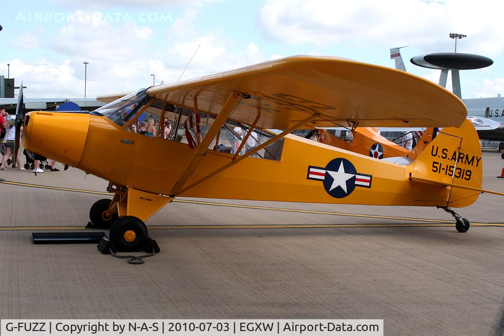 G-FUZZ, 1951 Piper L-18C Super Cub (PA-18-95) C/N 18-1016, Static, marked as 51-15319