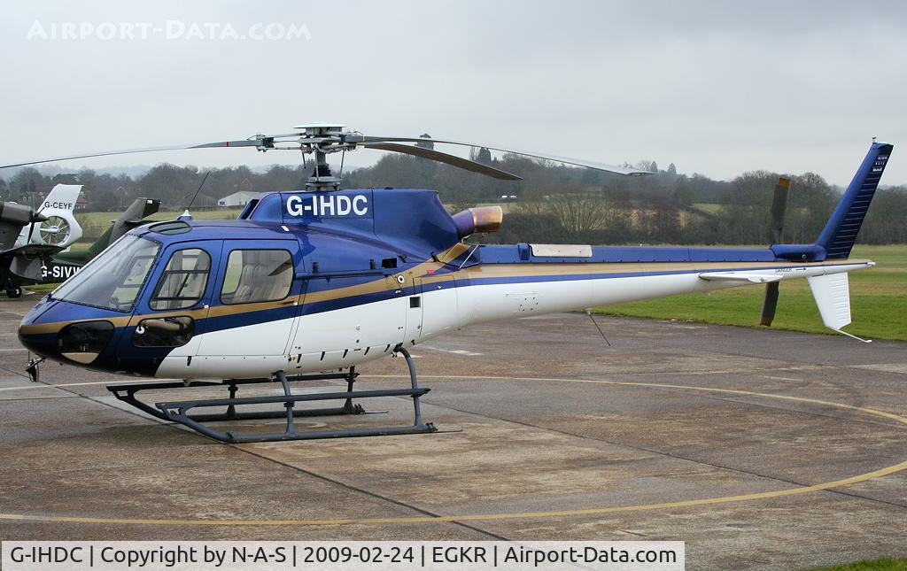G-IHDC, 2008 Eurocopter AS-350B-3 Ecureuil Ecureuil C/N 4512, Parked outside London Helicopters