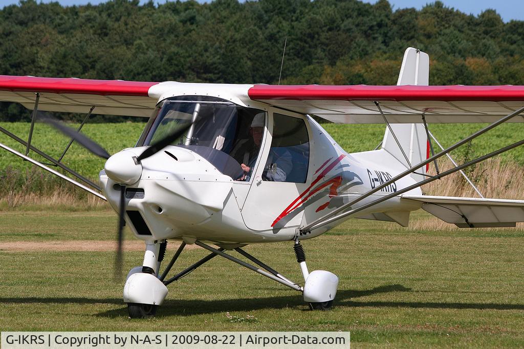 G-IKRS, 2001 Comco Ikarus C42 FB UK C/N PFA 322-13719, Taken at Northrepps, UK