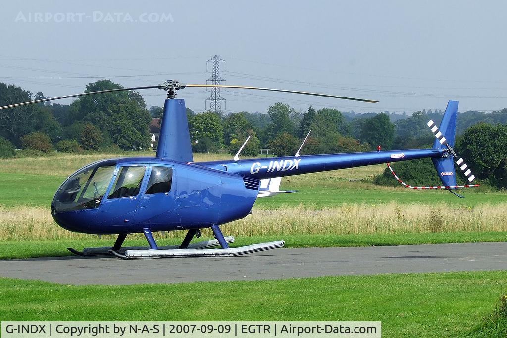 G-INDX, 2004 Robinson R44 Clipper II C/N 10491, Based at the time