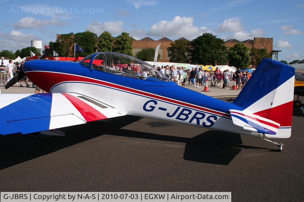 G-JBRS, 2009 Vans RV-8 C/N PFA 303-14212, Static