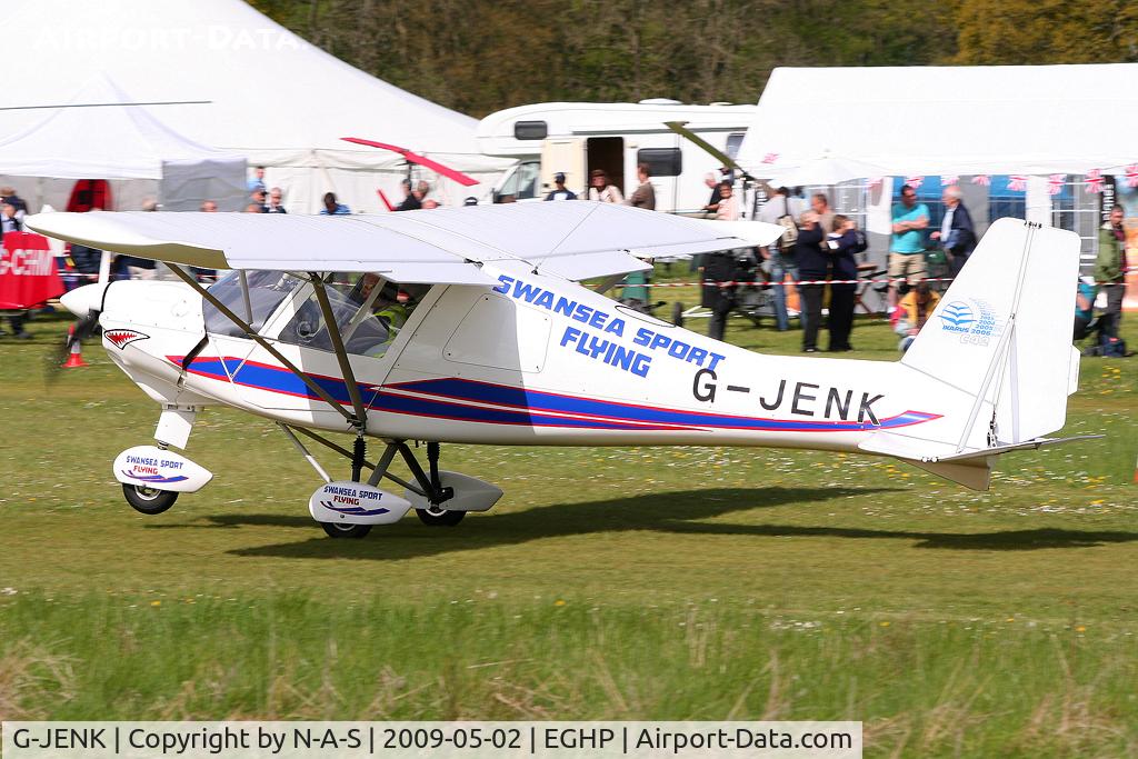 G-JENK, 2008 Comco Ikarus C42 FB80 C/N 0806-6978, Micro trade fair