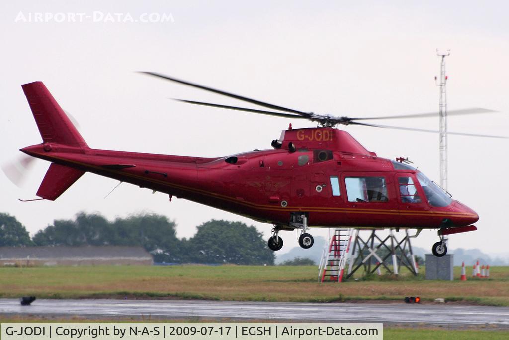 G-JODI, 1984 Agusta A109A II C/N 7265, Visitor