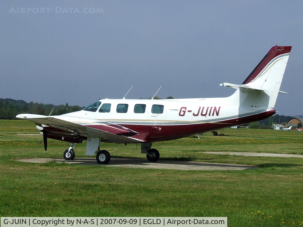 G-JUIN, 1982 Cessna T303 Crusader C/N T30300014, Based