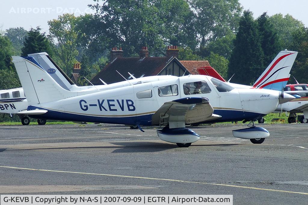 G-KEVB, 1997 Piper PA-28-181 Cherokee Archer III C/N 2843098, Based