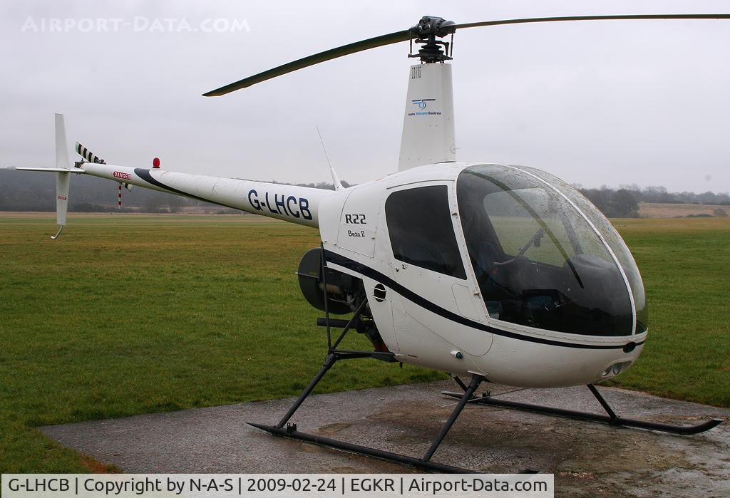 G-LHCB, 2001 Robinson R22 Beta C/N 3241, Based