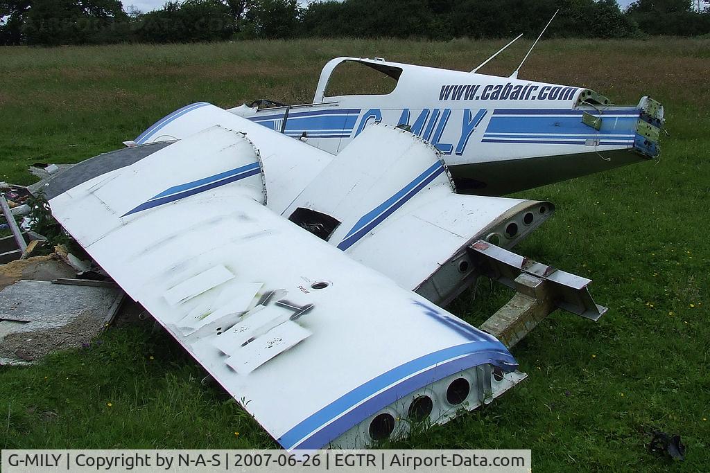 G-MILY, 1978 Grumman American AA-5A Cheetah C/N AA5A-0672, Not flying anytime soon