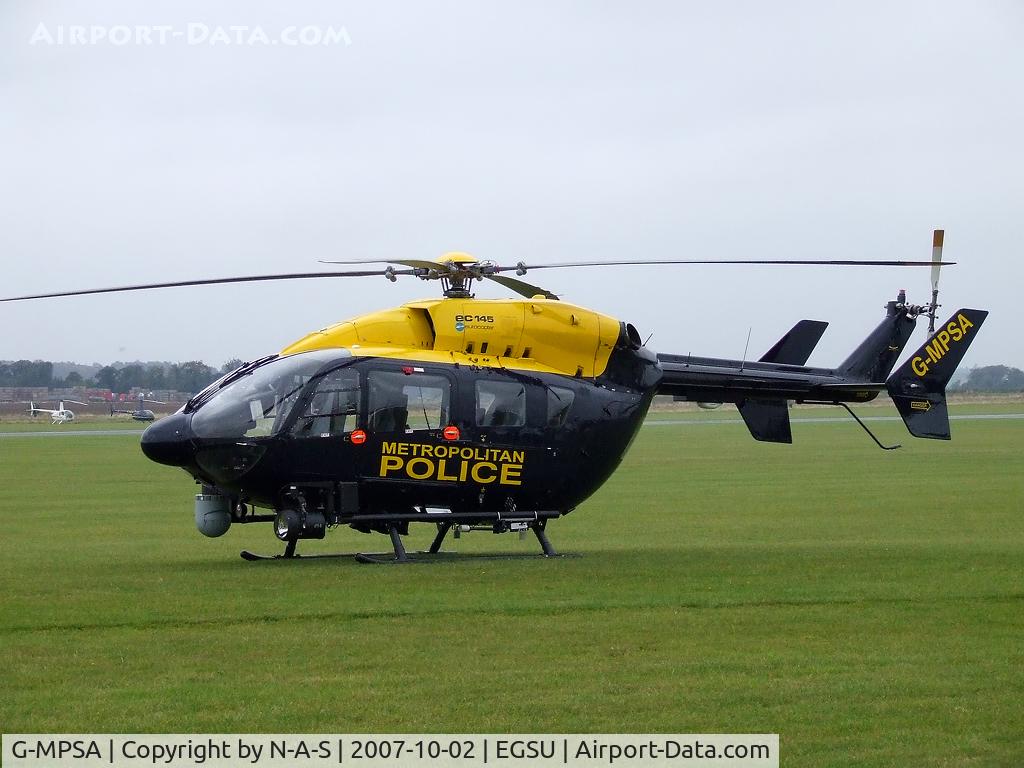 G-MPSA, 2005 Eurocopter-Kawasaki EC-145 (BK-117C-2) C/N 9065, Helitech visitor