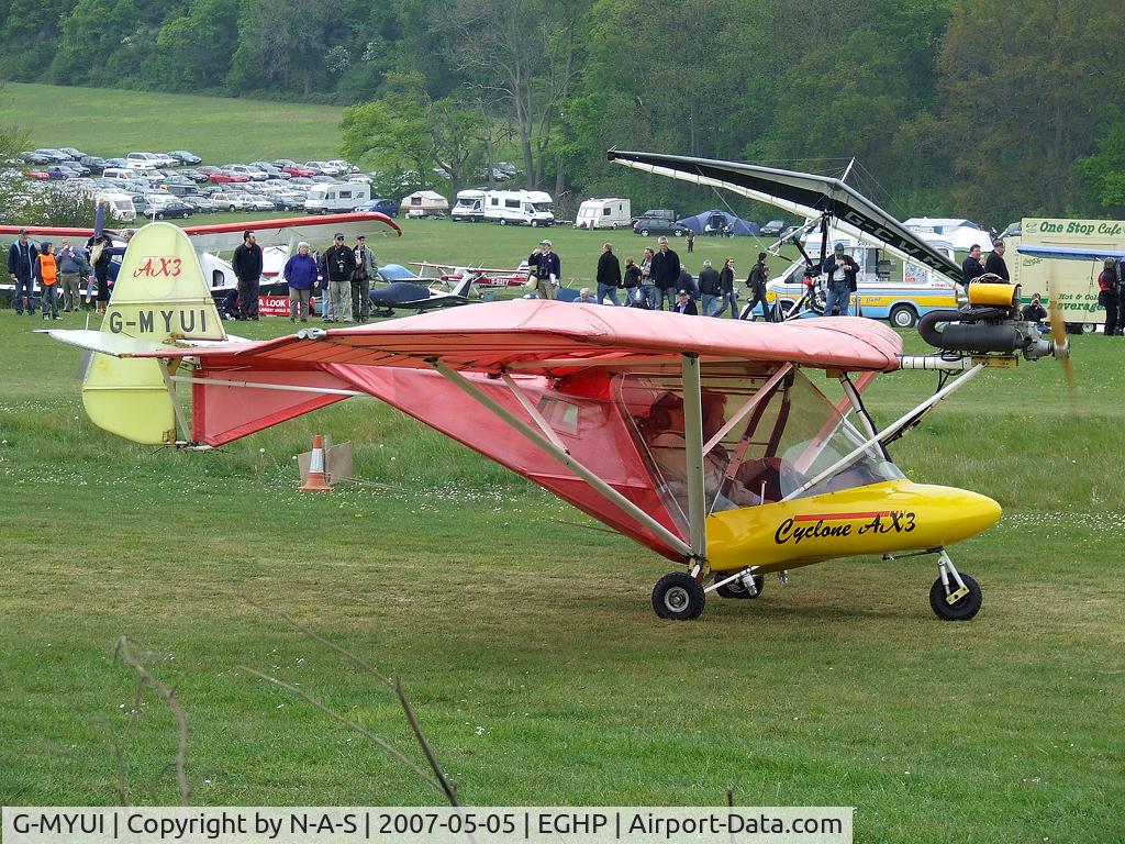 G-MYUI, 1994 Cyclone Airsports AX3/503 C/N C 4043213, Micro trade fair