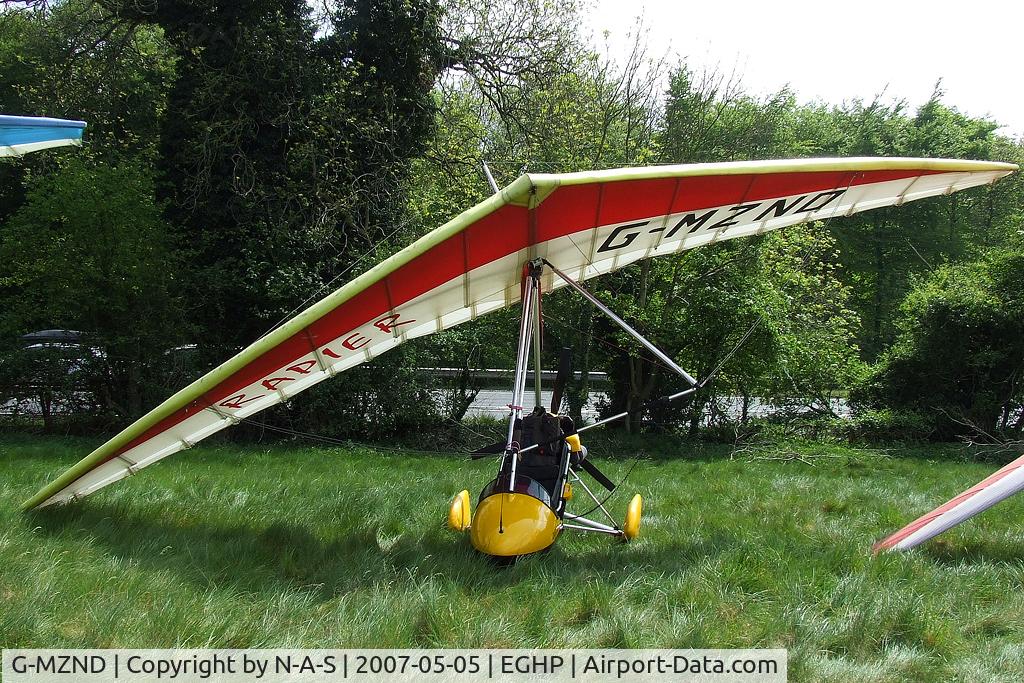 G-MZND, 1998 Mainair Rapier C/N 1170-0898-7-W973, Micro trade fair