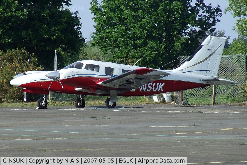 G-NSUK, 2002 Piper PA-34-220T Seneca V C/N 34-49256, Based