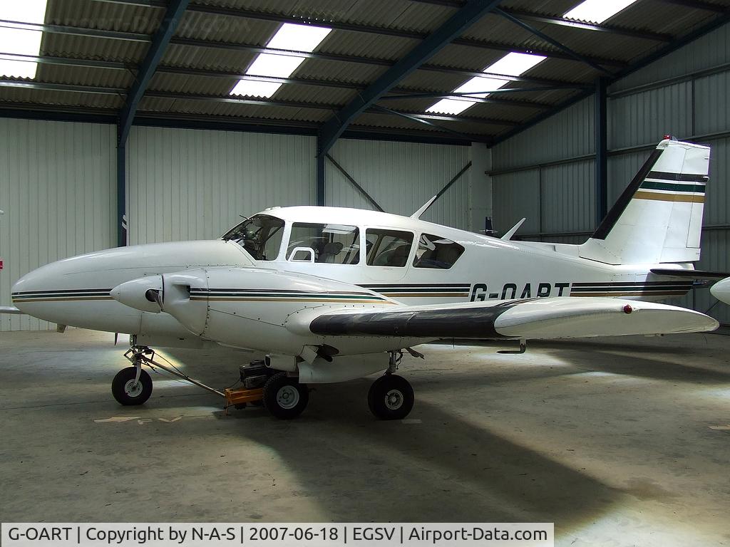 G-OART, 1969 Piper PA-23-250 Aztec D C/N 27-4293, Based