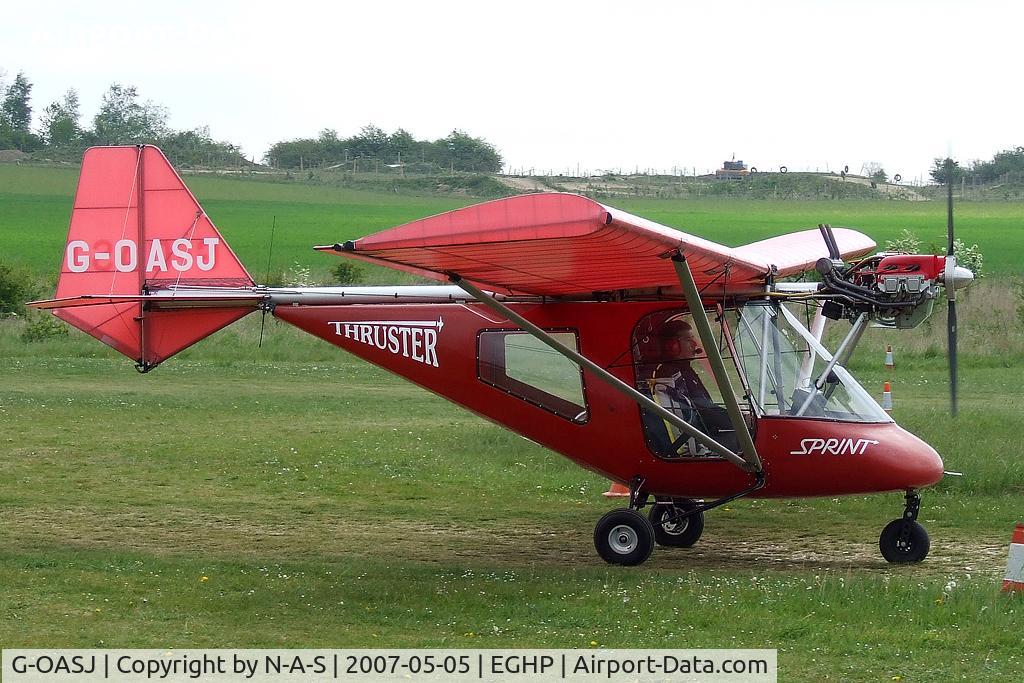 G-OASJ, 2003 Thruster T600N 450 C/N 0037-T600N-090, Micro trade fair