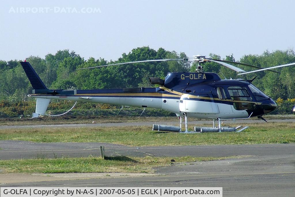 G-OLFA, 1998 Eurocopter AS-350B-3 Ecureuil Ecureuil C/N 3108, Based