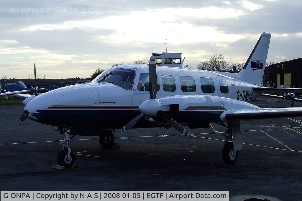 G-ONPA, 1979 Piper PA-31-350 Chieftain C/N 31-7952110, Based