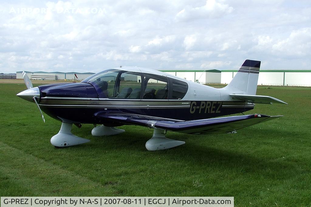 G-PREZ, 2002 Robin DR-400-500 President C/N 38, Parked