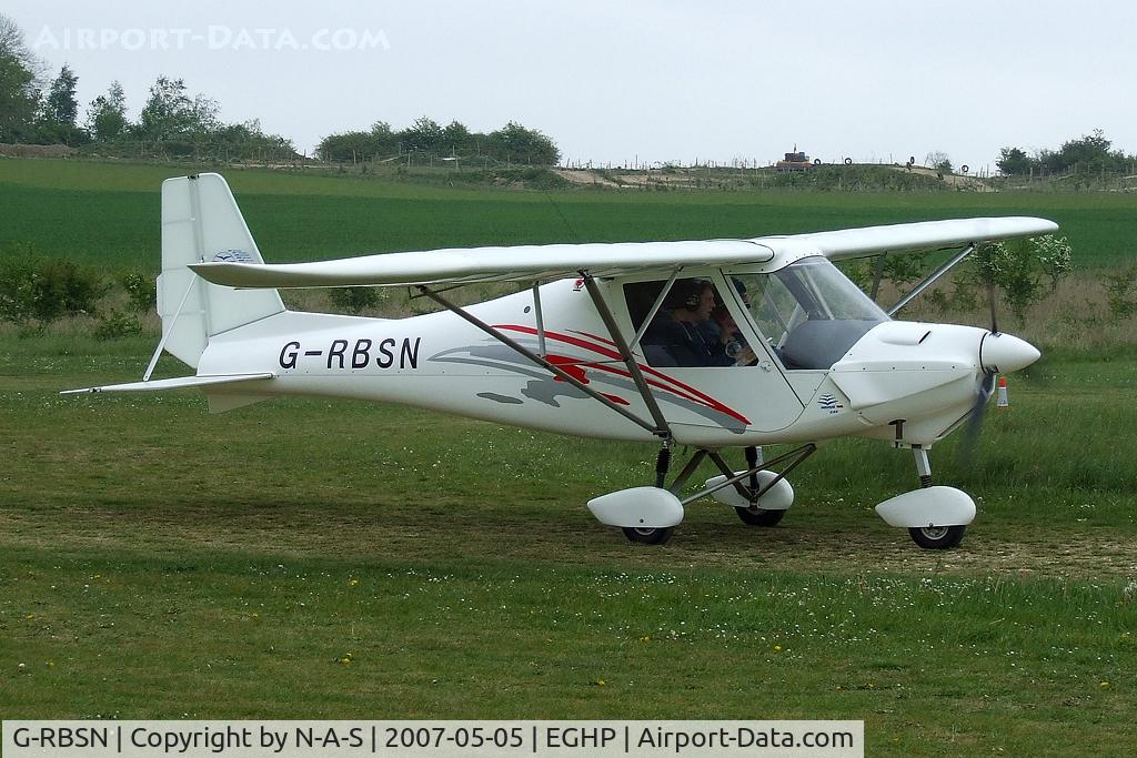 G-RBSN, 2004 Comco Ikarus C42 FB80 C/N 0407-6610, Micro trade fair