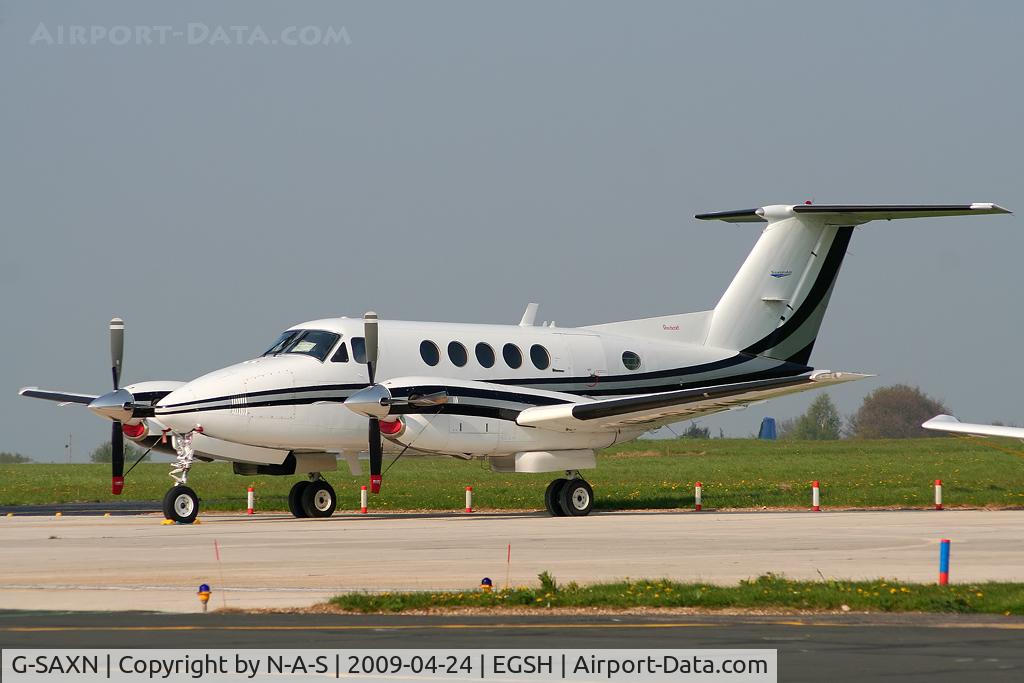 G-SAXN, 1975 Beech 200 Super King Air C/N BB-108, Based, Now G-ZVIP