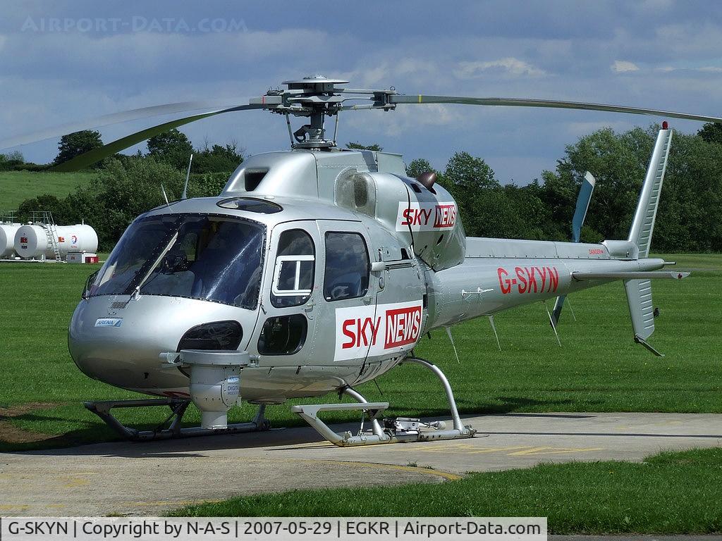 G-SKYN, 1982 Aerospatiale AS-355F-1 Twin Squirrel C/N 5185, Based