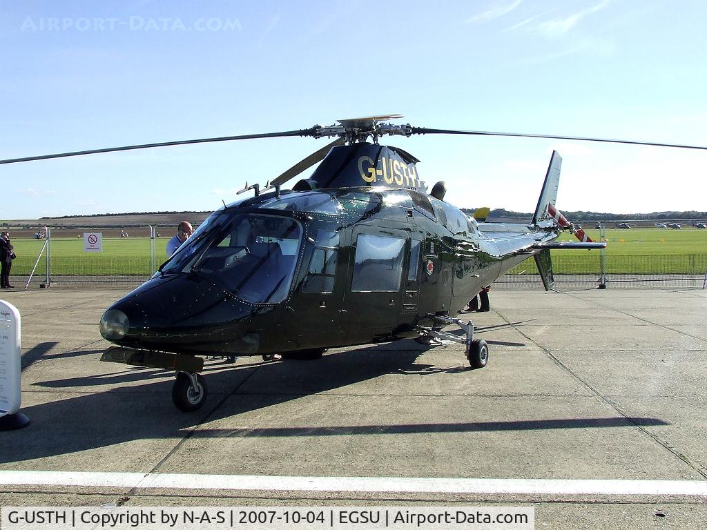 G-USTH, 1983 Agusta A-109A-2 C/N 7304, Helitech static