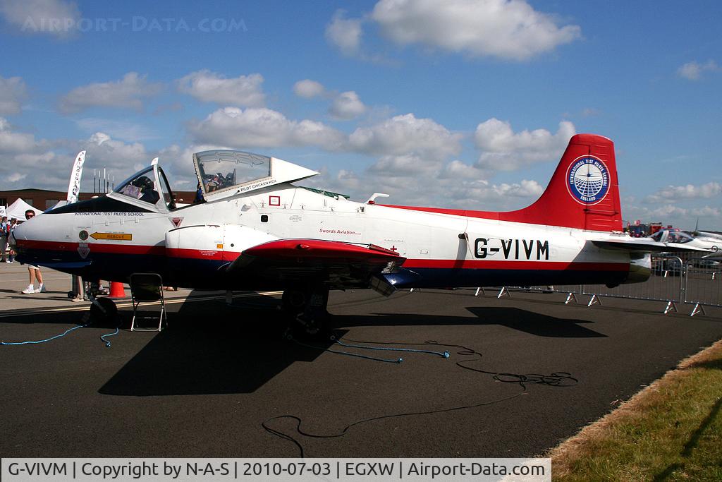 G-VIVM, 1964 BAC 84 Jet Provost T.5P C/N PAC/W/23907, Static
