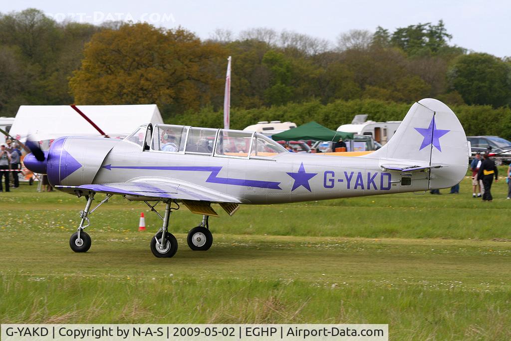 G-YAKD, 1984 Yakovlev Yak-52 C/N 845002, Micro trade fair