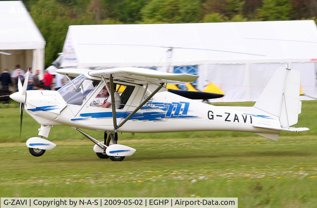 G-ZAVI, 2006 Comco Ikarus C42 FB100 C/N 0601-6777, Micro trade fair