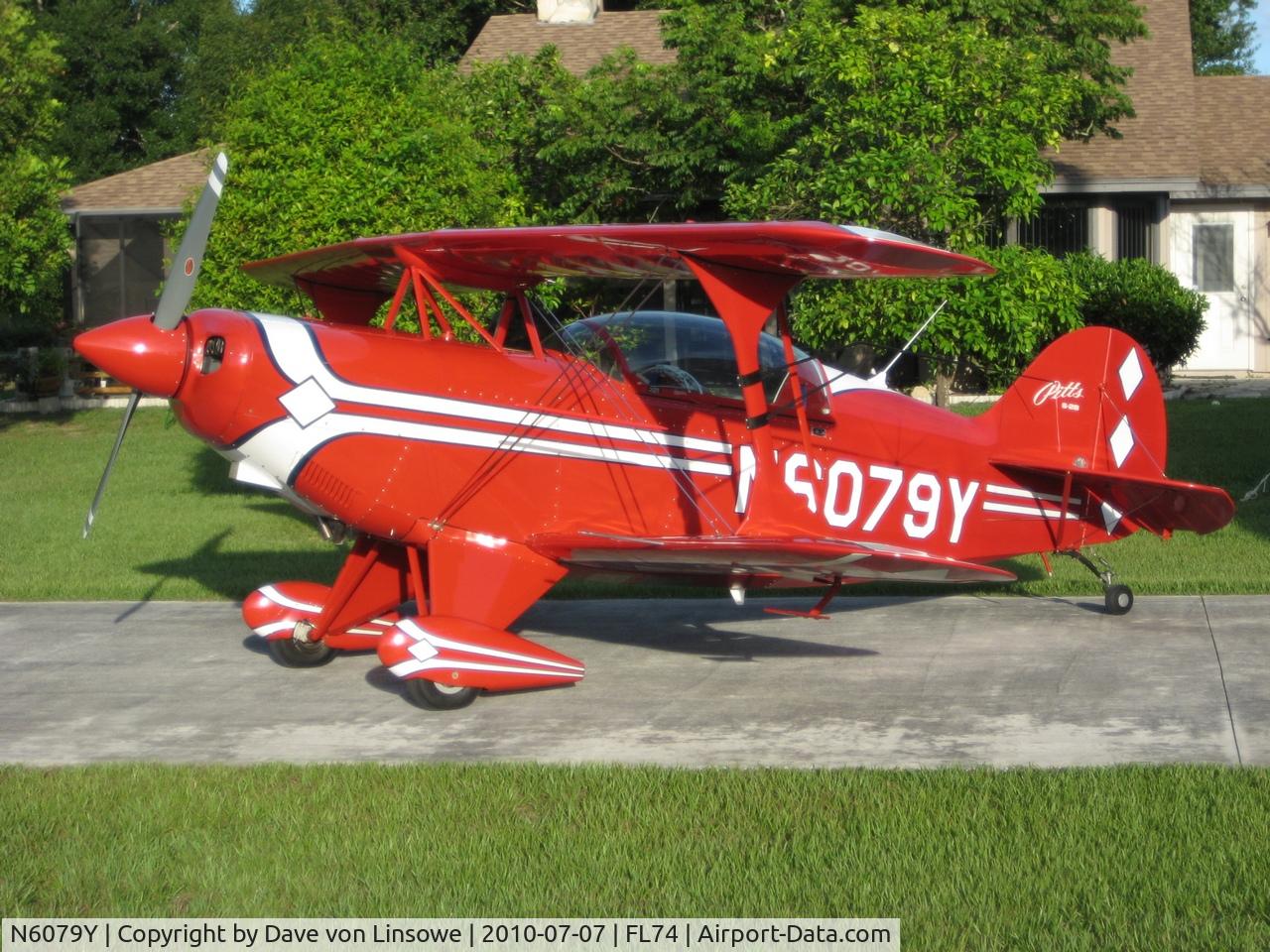 N6079Y, 1992 Aviat Pitts S-2B Special C/N 5239, 1992 Aviat Pitts S-2B