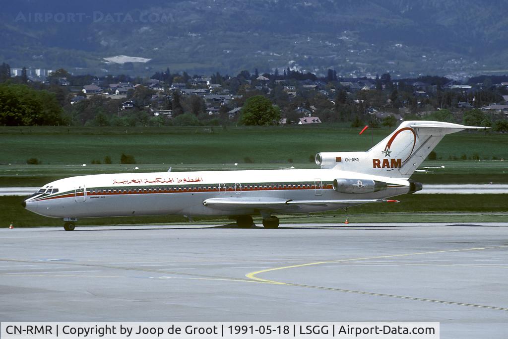 CN-RMR, 1980 Boeing 727-2B6 C/N 22377, taxiing out to the runway