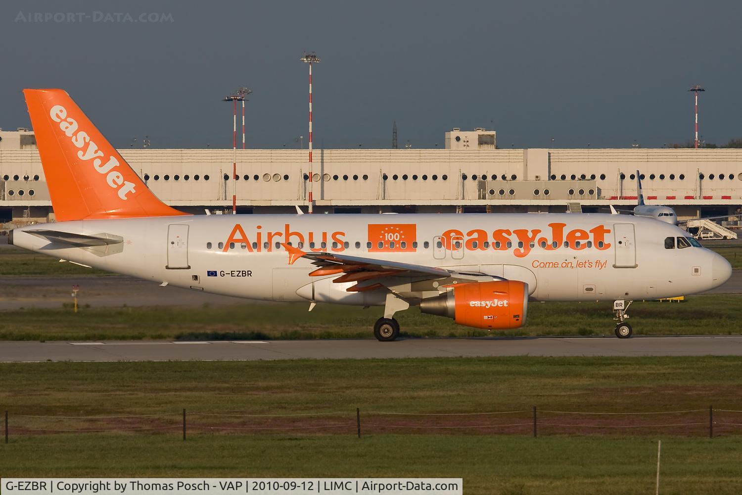 G-EZBR, 2007 Airbus A319-111 C/N 3088, EasyJet Airline