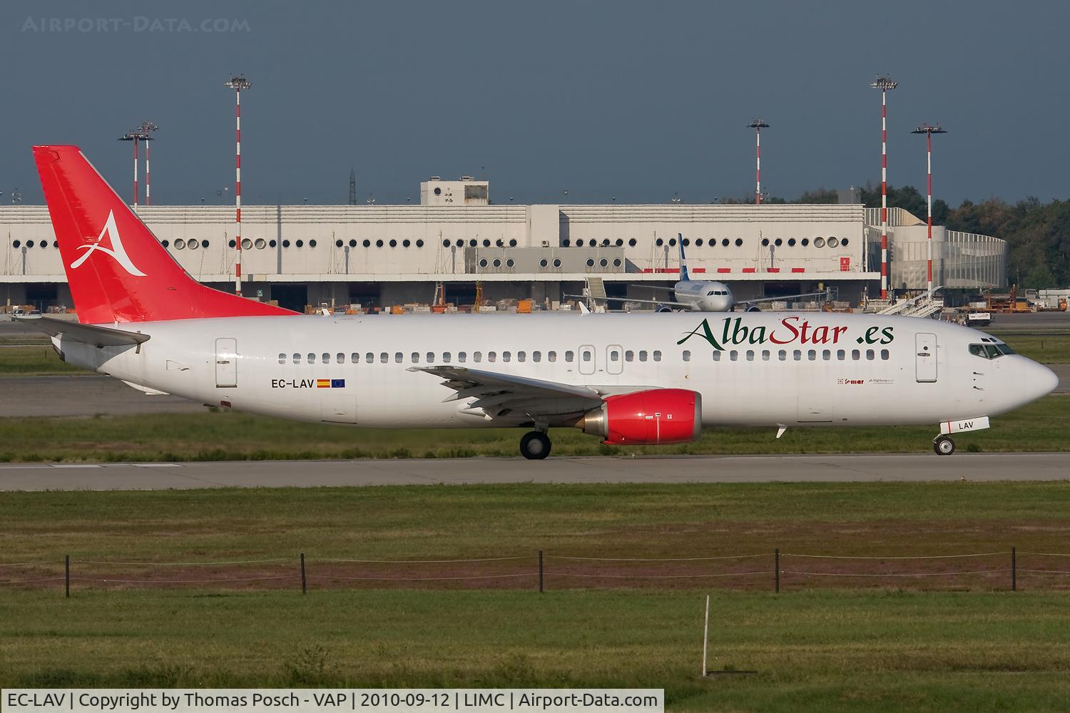 EC-LAV, 1989 Boeing 737-408 C/N 24352, Alba Star
