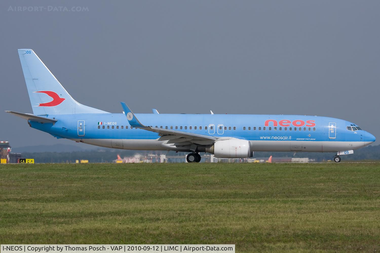 I-NEOS, 2002 Boeing 737-86N C/N 32733, NEOS