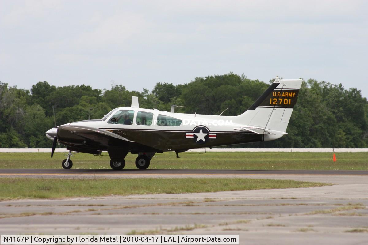 N4167P, 1965 Beech B-55 Baron (T-42A) C/N TF-23, T-42