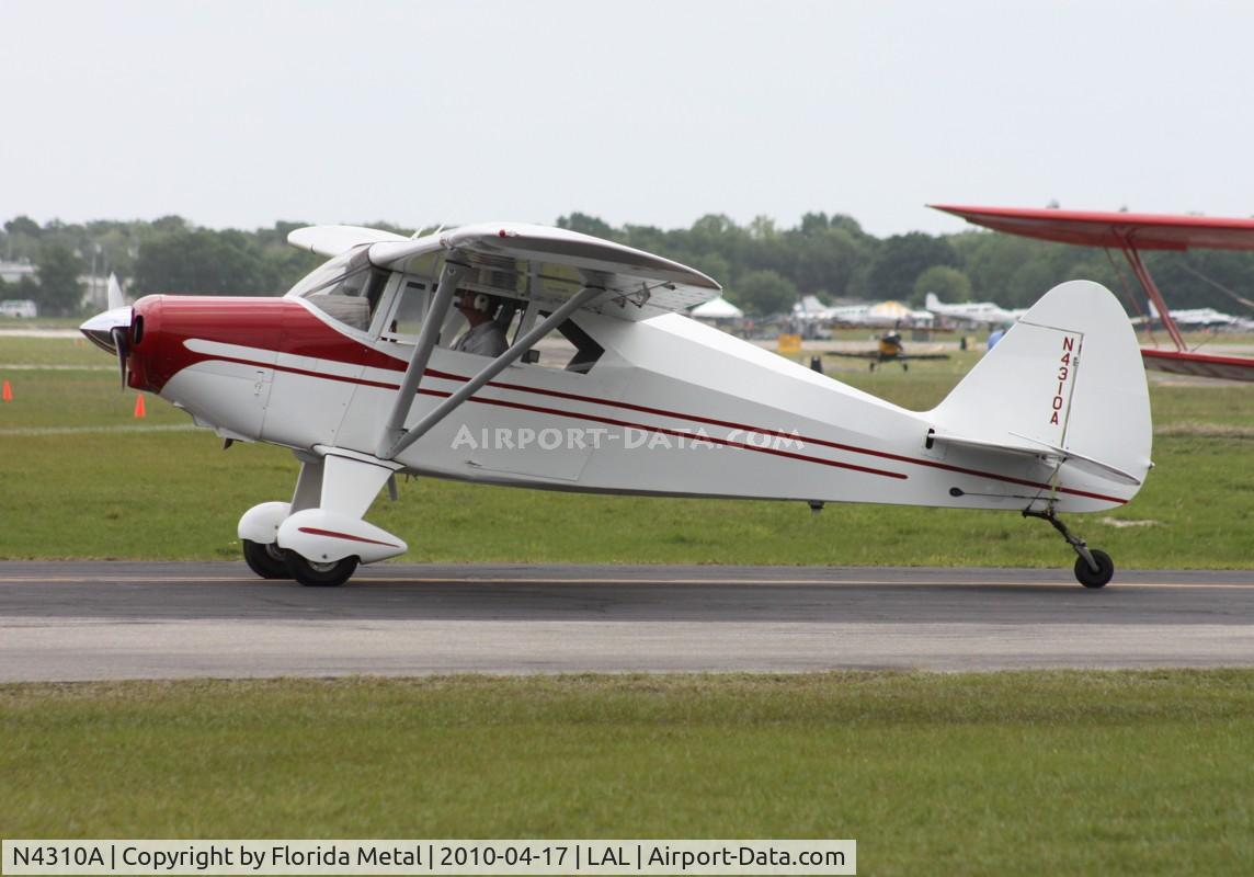 N4310A, 1956 Piper PA-22-150 C/N 22-3662, PA-22-150