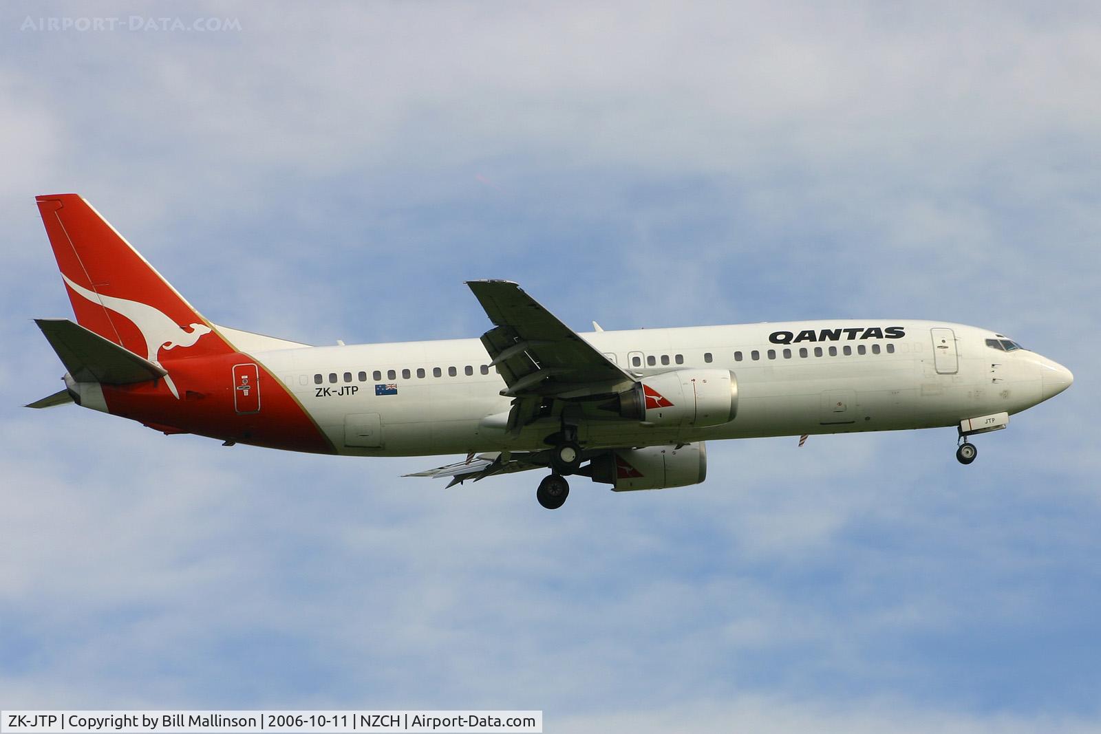 ZK-JTP, 1992 Boeing 737-476 C/N 24441, on line for 20