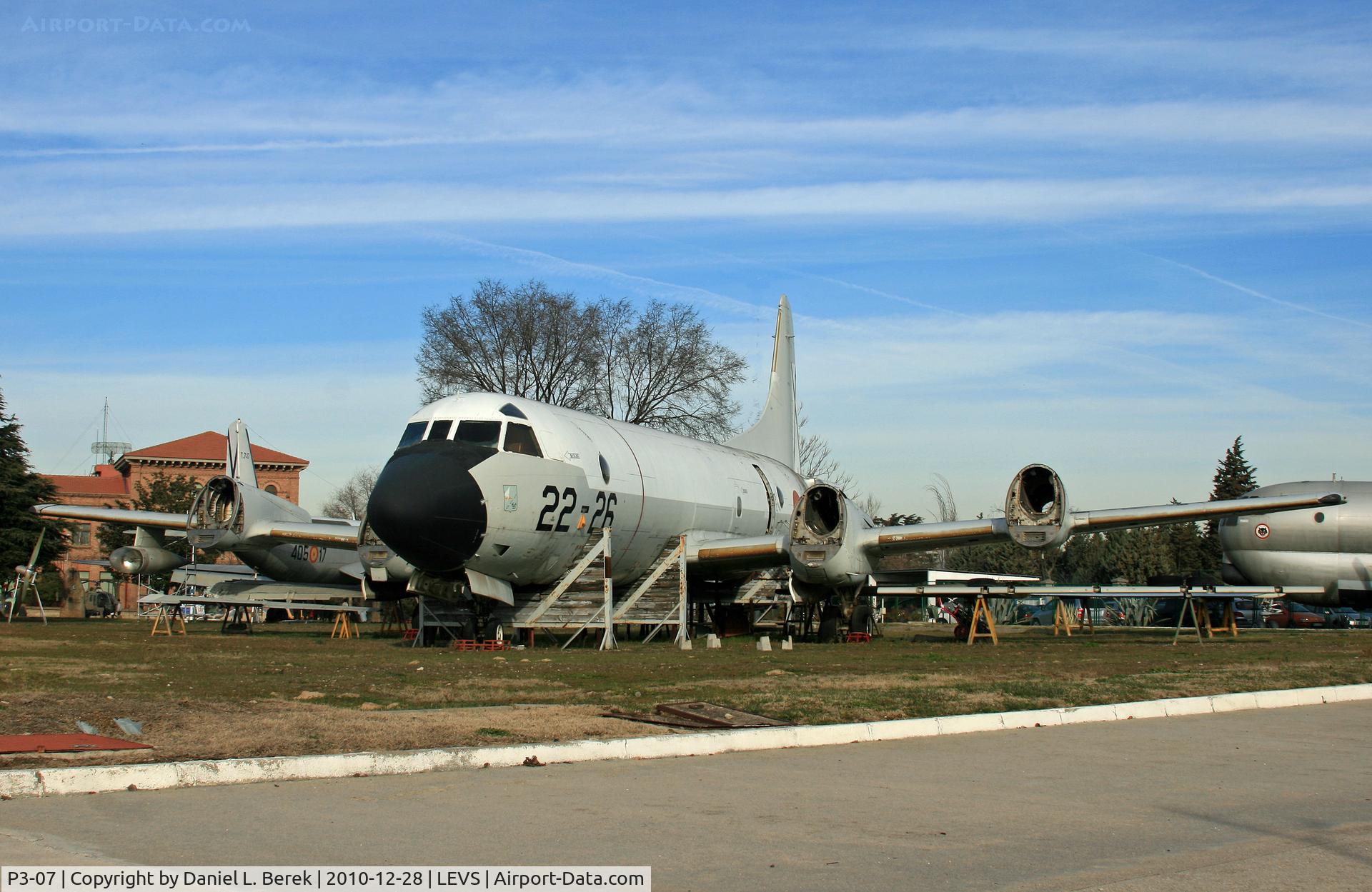 P3-07, Lockheed P-3A Orion C/N 185-5042, Restoration continues on this bird, albeit at a snail's pace.