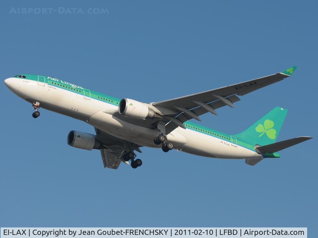 EI-LAX, 1999 Airbus A330-202 C/N 269, landing 23