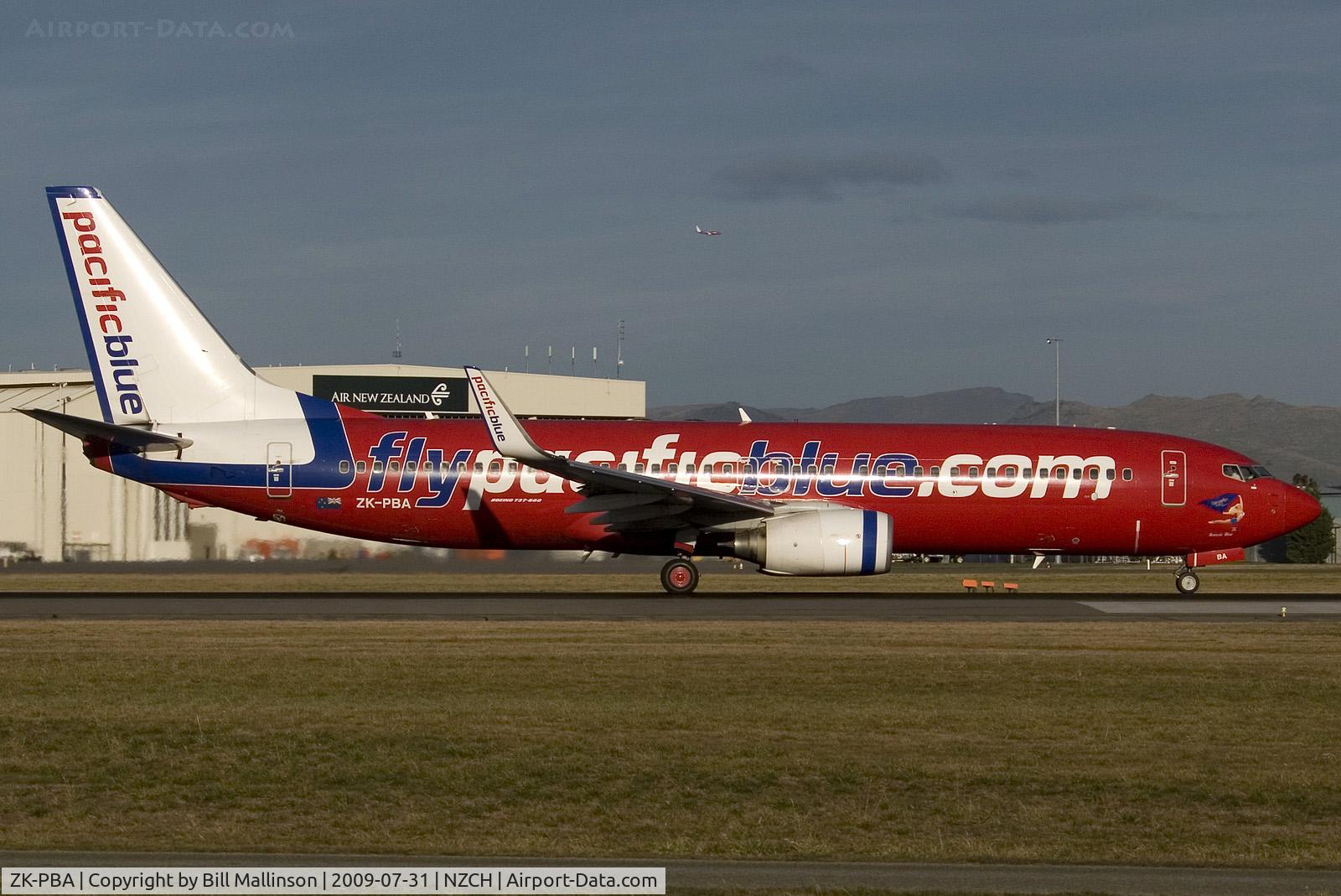 ZK-PBA, 2003 Boeing 737-8FE C/N 33796, away from 20