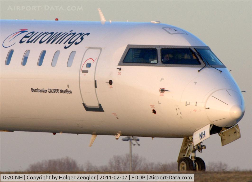 D-ACNH, 2009 Bombardier CRJ-900 NG (CL-600-2D24) C/N 15247, Close shot of a CRJ-900 front unit