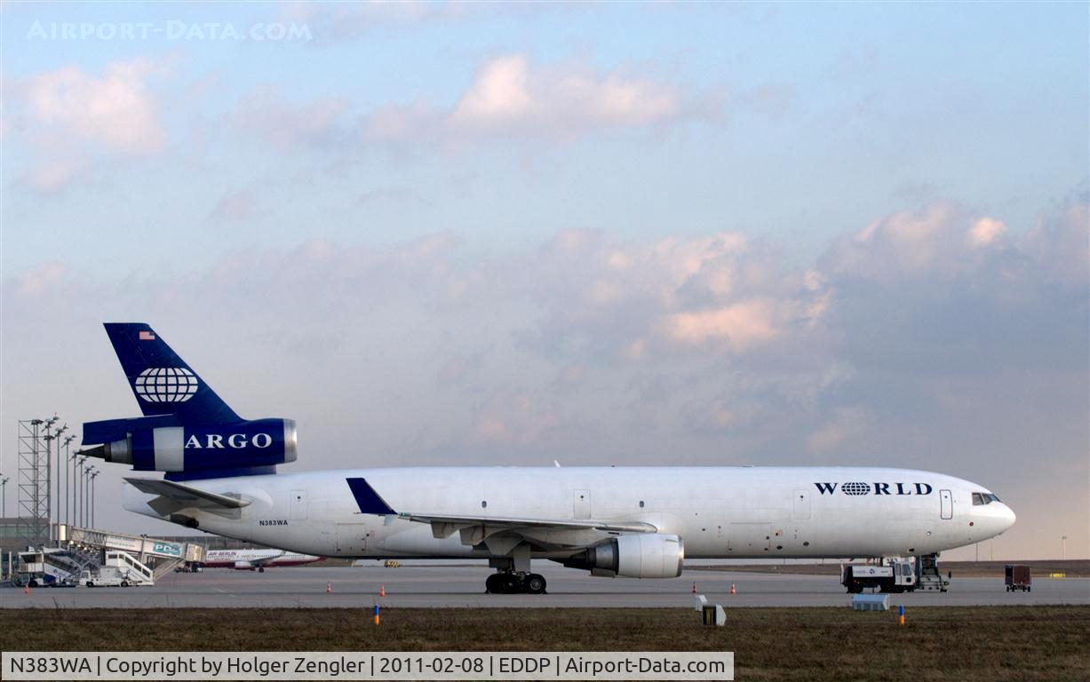 N383WA, 1990 McDonnell Douglas MD-11/F C/N 48412, Do you remember the guy who sold letters to Ernie on Sesame Street 25 years ago? Please ask for a C if you meet him next time.