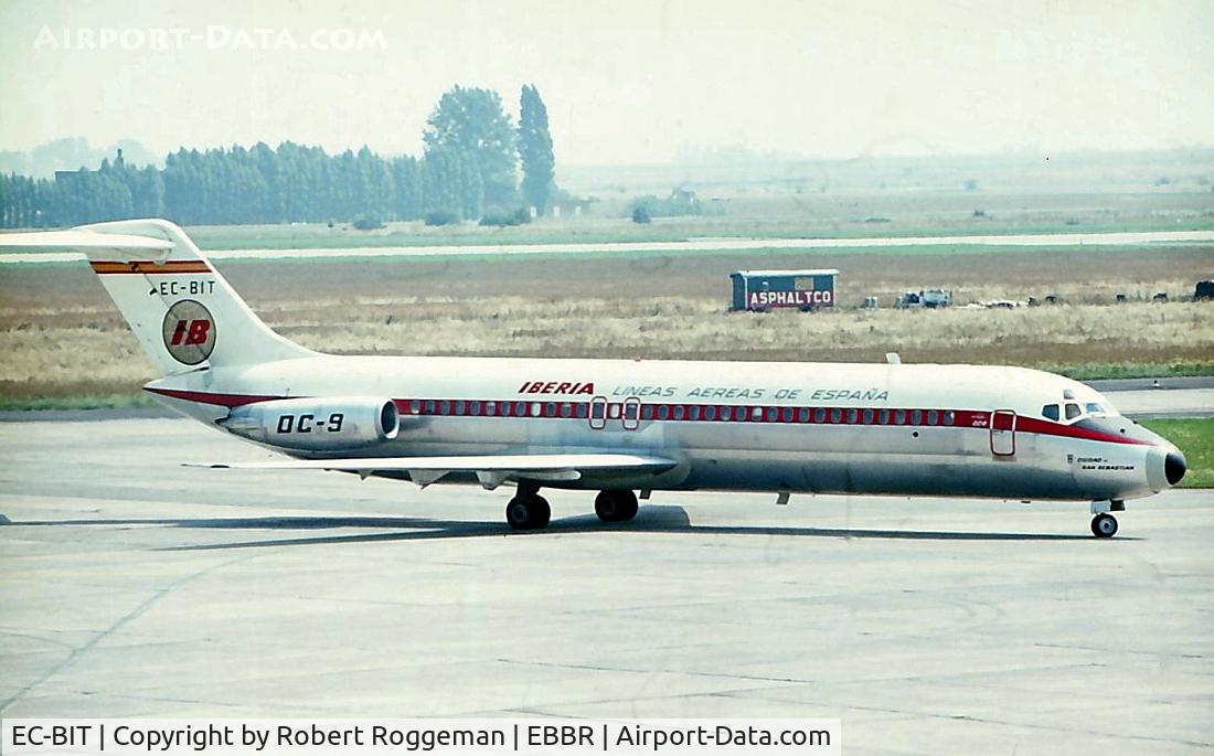 EC-BIT, 1968 Douglas DC-9-32 C/N 47313, McDonnell Douglas DC-9-32 IBERIA.Late 1960's.