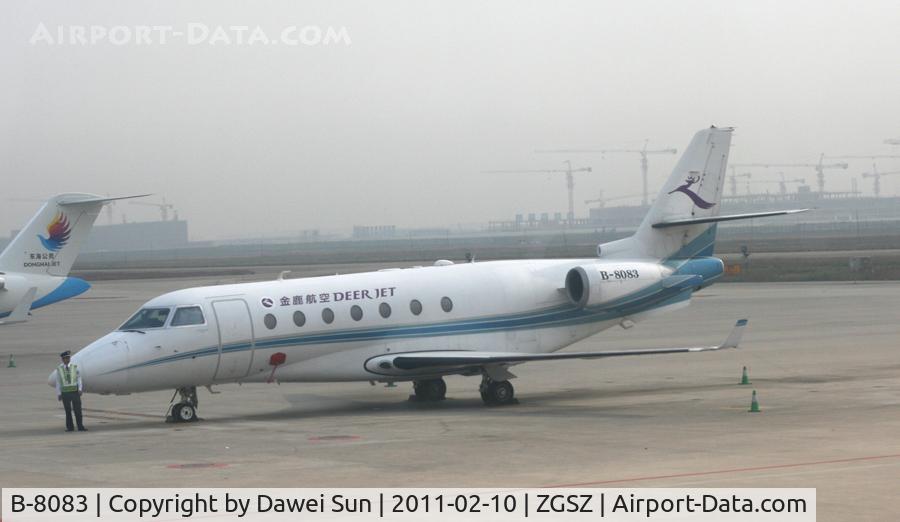 B-8083, 2001 Israel Aircraft Industries Gulfstream 200 C/N 037, deer jet