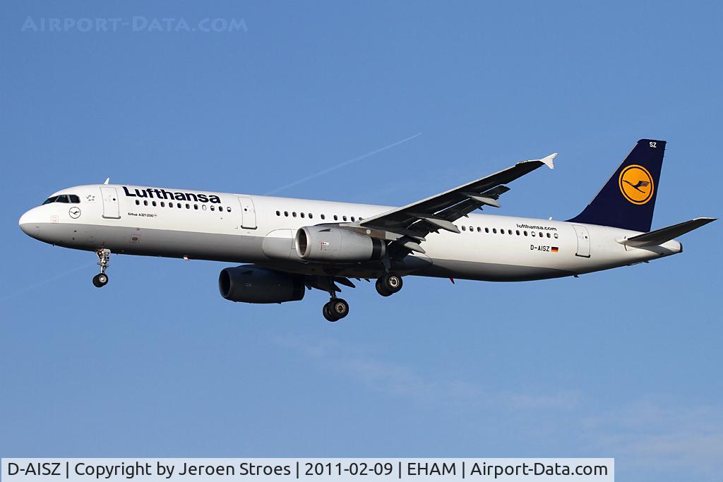 D-AISZ, 2009 Airbus A321-231 C/N 4085, .