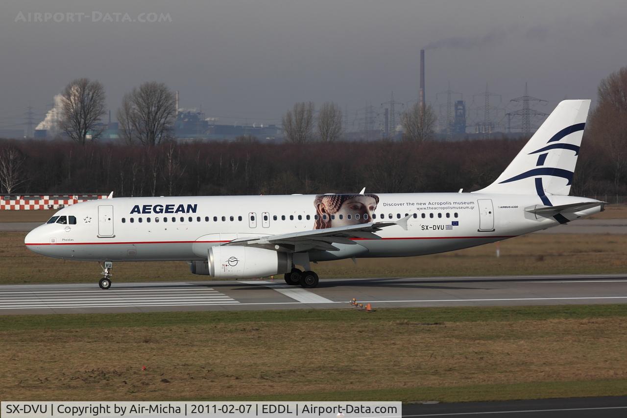 SX-DVU, 2009 Airbus A320-232 C/N 3753, Aegean Airlines, Name: Pheidias